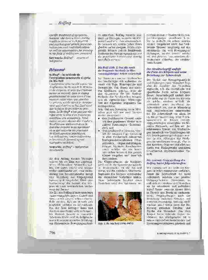 Vorschauseite 2: Rolfing® - die Methode der Strukturellen Integration nach Dr. Ida Rolf