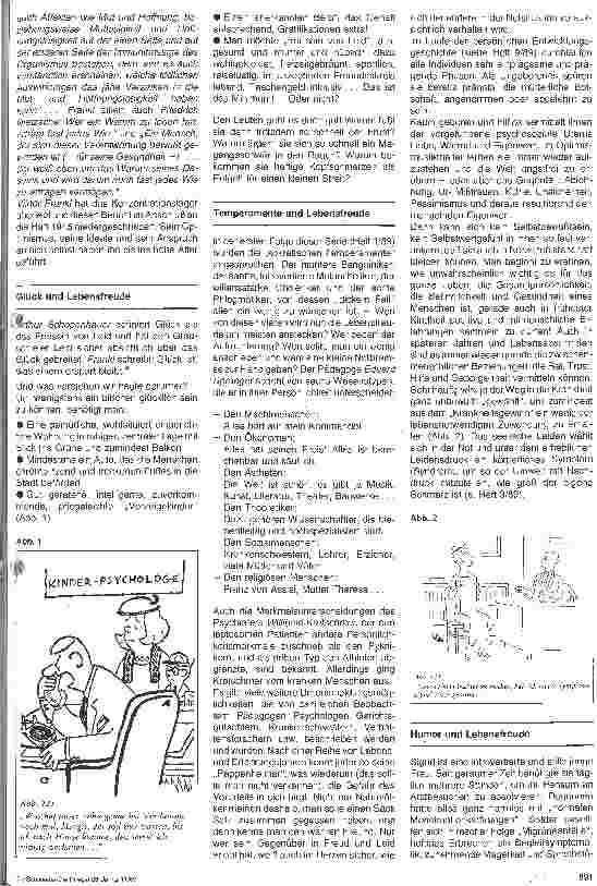 Vorschauseite 2: Klinische Psychologie 5. Folge: Psychosomatik und Lebensfreude