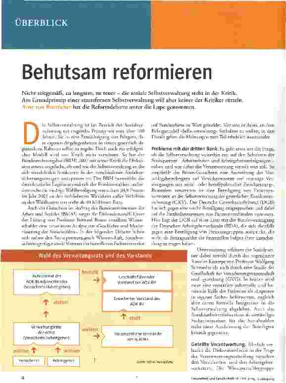 Vorschauseite 1: Behutsam reformieren