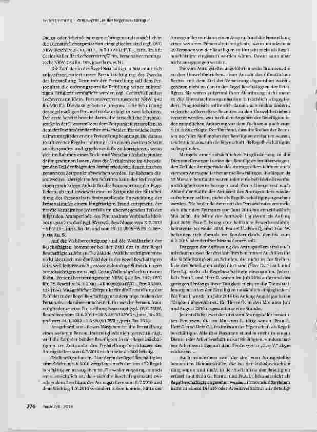 Vorschauseite 2: Zum Begriff „in der Regel Beschäftigte
