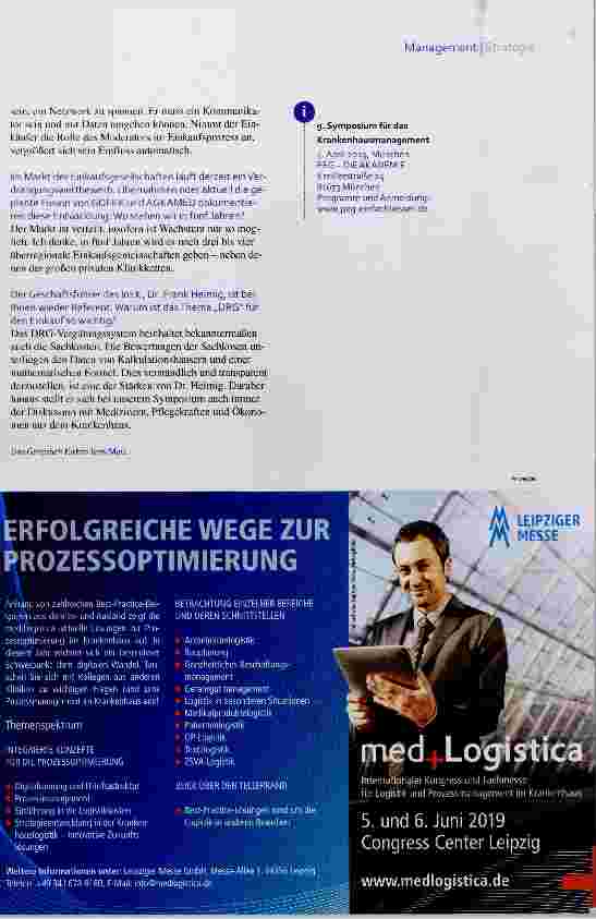 Vorschauseite 2: Einkauf ist Mannschaftssport