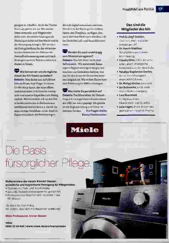 Vorschauseite 2: Know-how für das BMG
