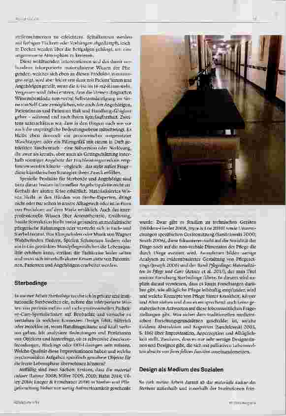 Vorschauseite 3: Design & Palliative Care (Teil I)
