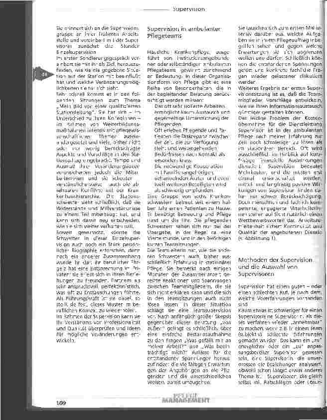 Vorschauseite 2: Supervision in der Pflege Professionalisierung - Qualitätssicherung - Reflexion