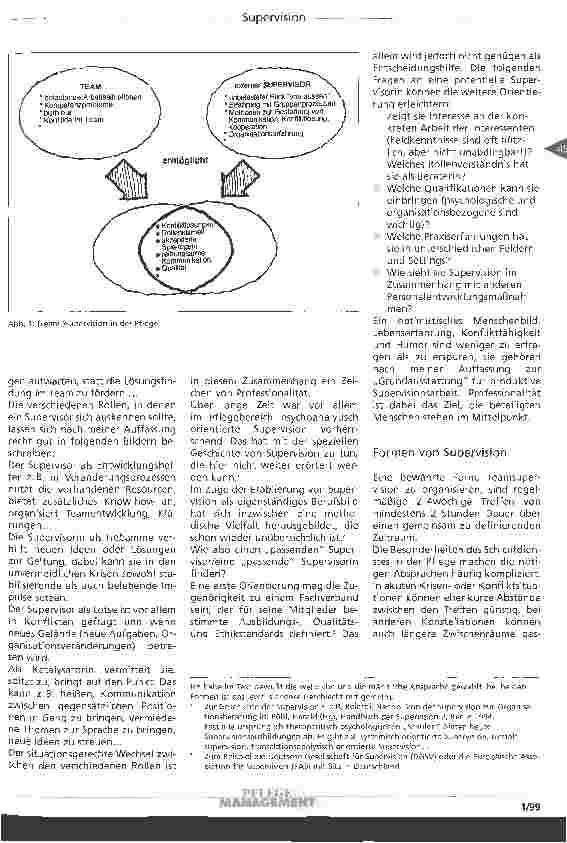 Vorschauseite 3: Supervision in der Pflege Professionalisierung - Qualitätssicherung - Reflexion