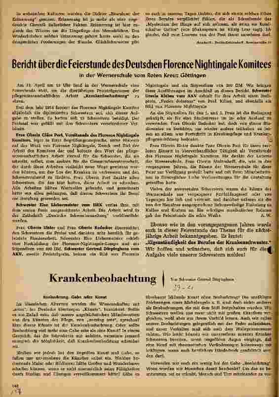 Vorschauseite 1: Krankenbeobachtung