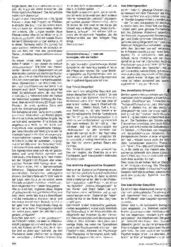 Vorschauseite 3: Klinische Psychologie: 3. Folge: Ängste und Phobien Heilungshilfen durch das therapeutische Gespräch