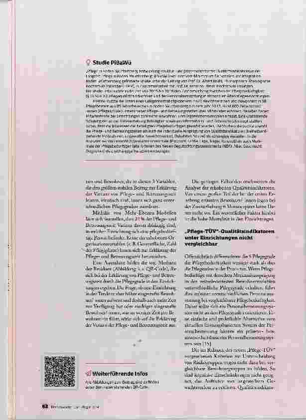 Vorschauseite 3: Der unerklärte Pflegeaufwand