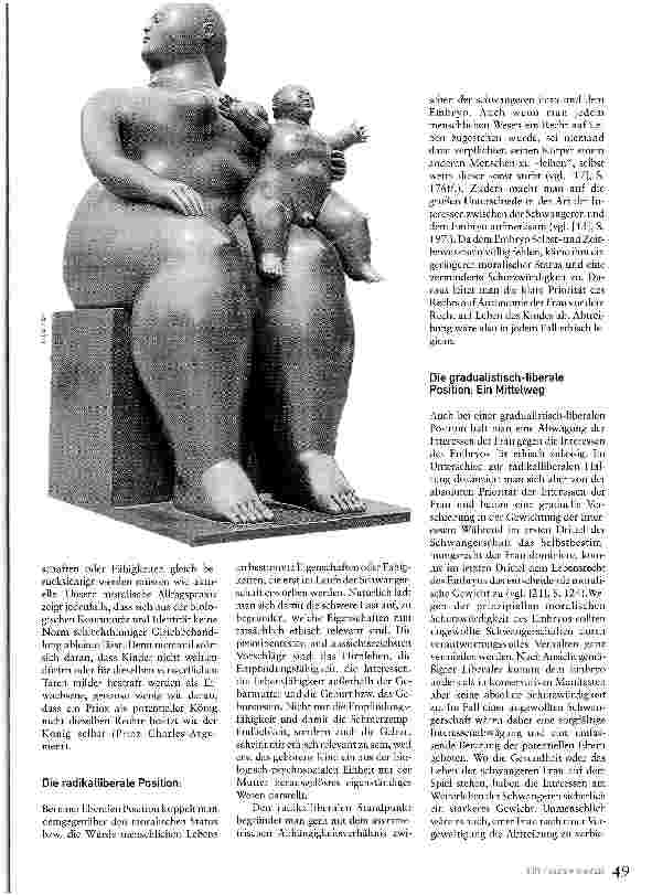 Vorschauseite 2: Pränatale Diagnostik und SchwangerschaftsabbruchEthische Reflexionen zur Abtreibung