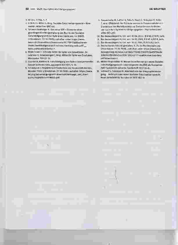Vorschauseite 3: Das Opferentschadigungsgesetz