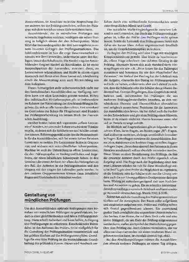 Vorschauseite 4: Die Sorge vor mündlichen Prüfungen reduzieren
