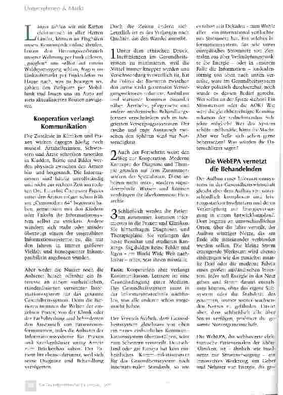 Vorschauseite 2: Vernetzt heilen