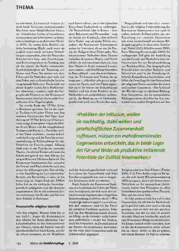 Vorschauseite 3: Der Burkíní und die Frage des Gesellschaftlichen Zusammenhalts