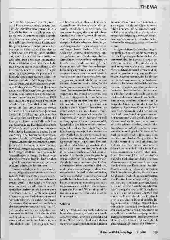 Vorschauseite 4: Der Burkíní und die Frage des Gesellschaftlichen Zusammenhalts
