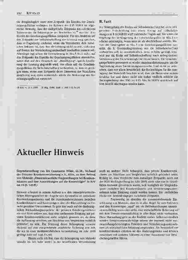 Vorschauseite 6: Rechtsfolgen bei nicht rechtzeitiger Entscheidung über Anträge auf Leistungen zur Teilhabe