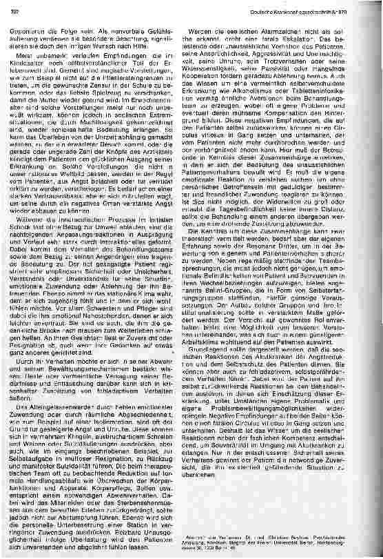 Vorschauseite 3: Psychische Probleme des Akutkranken