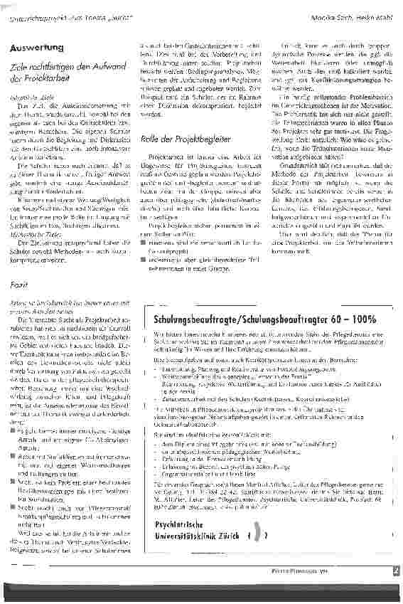 Vorschauseite 5: Unterrichtsprojekt zum Thema Sucht