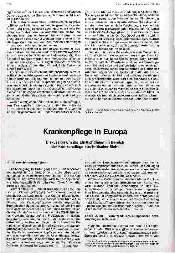 Vorschauseite 3: Sind Großkliniken noch menschenwürdig?