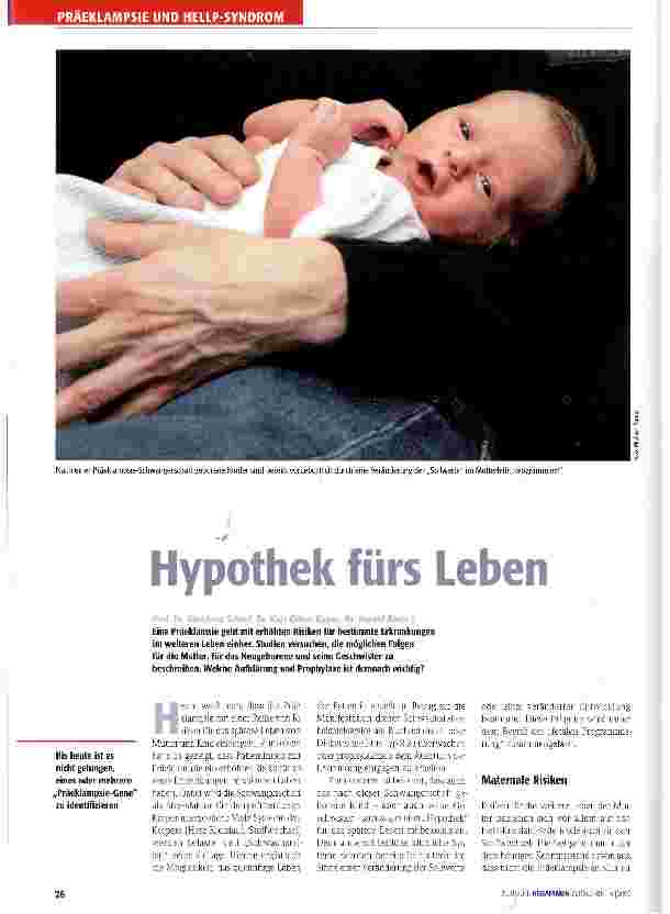 Vorschauseite 1: Hypothek fürs Leben
