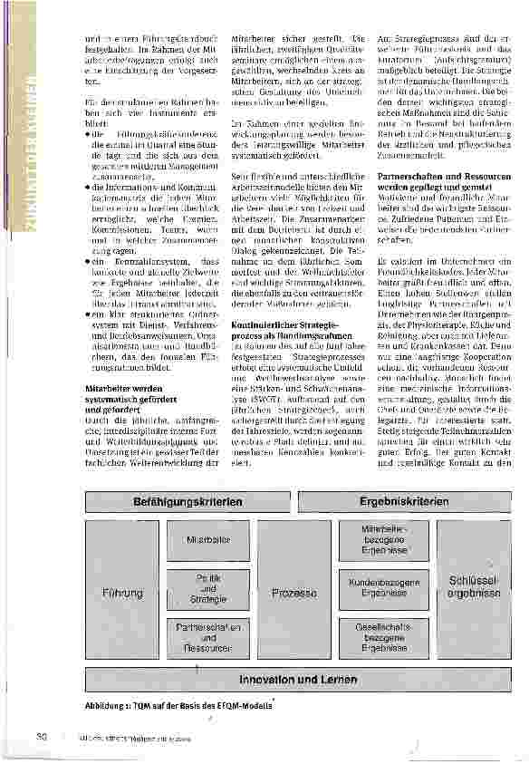Vorschauseite 2: TQM als strategische Grundausrichtung