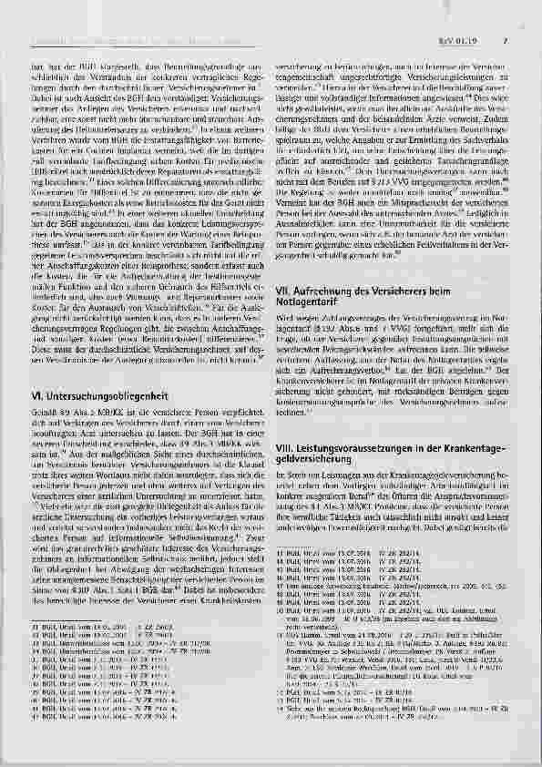 Vorschauseite 3: Entwicklungen in der Rechtsprechung des BGH zur privaten Krankenversicherung