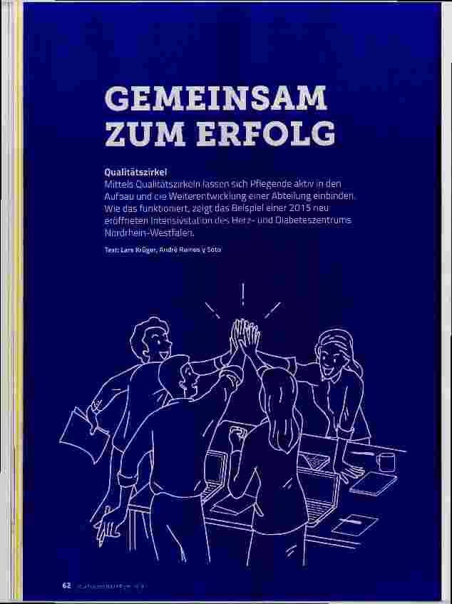 Vorschauseite 1: GEMEINSAM ZUM ERFOLG