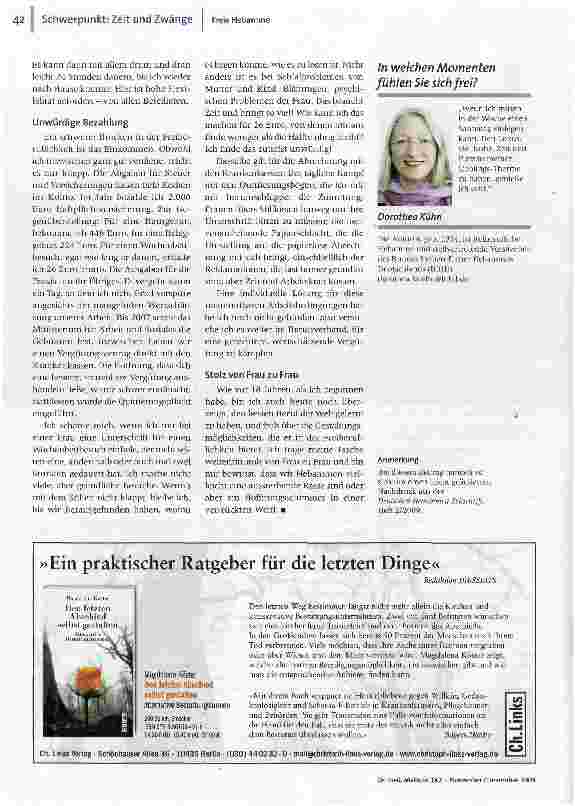 Vorschauseite 3: Keine Zeit für Kompromisse