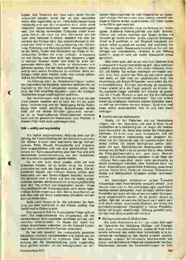 Vorschauseite 4: Was ist vor und nach der Operation eines Rektumkarzinoms mit Anlegung eines Anus praeter pflegerisch zu tun und zu beachten