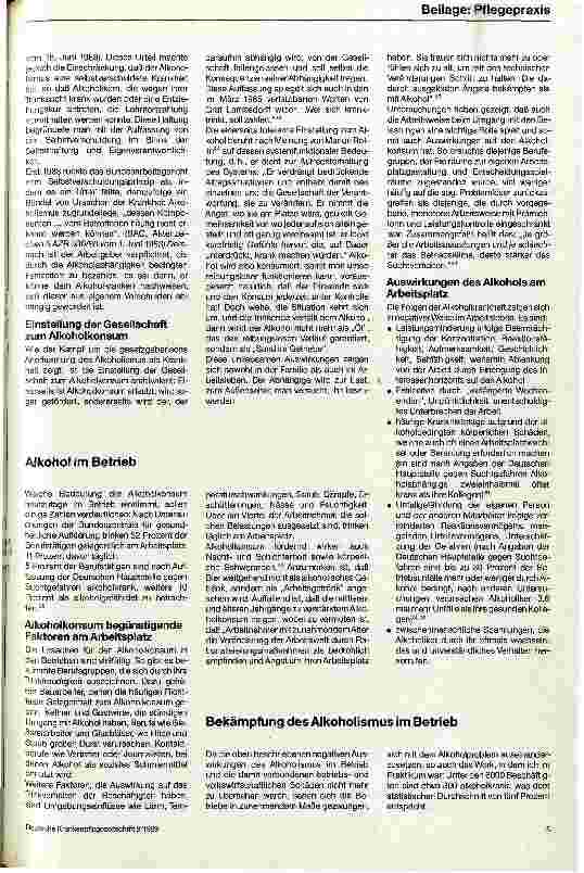Vorschauseite 4: Alkoholismus im Arbeitsleben