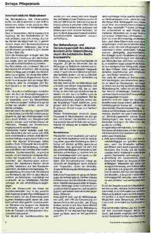 Vorschauseite 5: Alkoholismus im Arbeitsleben