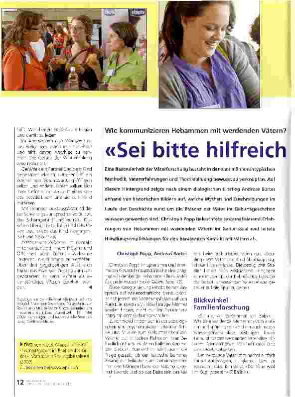 Vorschauseite 1: sei bitte hilfreich und störe uns nicht