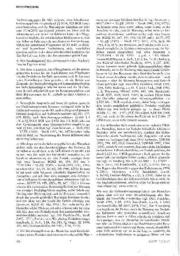 Vorschauseite 2: Die Kostentragungspflicht bei Produktrückrufen