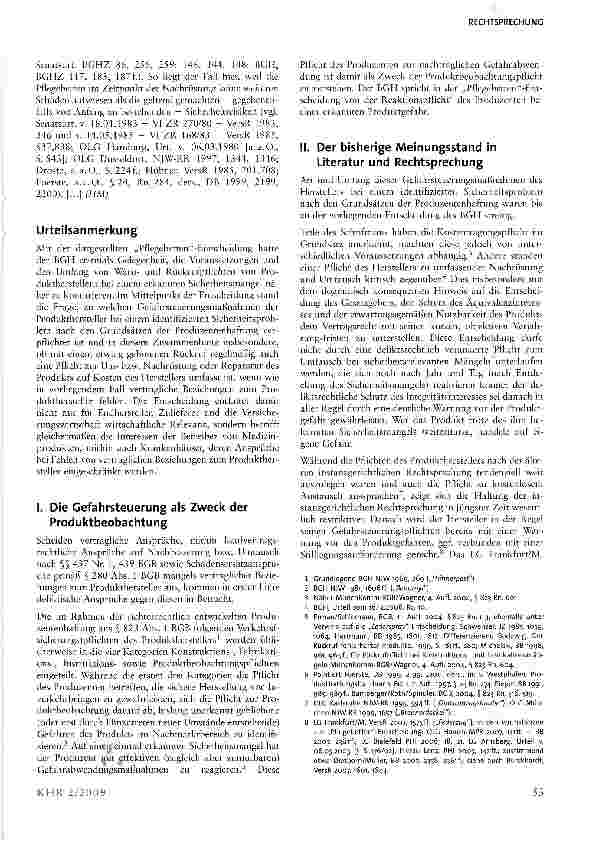 Vorschauseite 5: Die Kostentragungspflicht bei Produktrückrufen