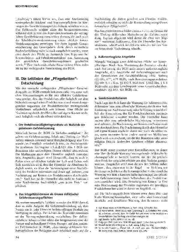 Vorschauseite 6: Die Kostentragungspflicht bei Produktrückrufen