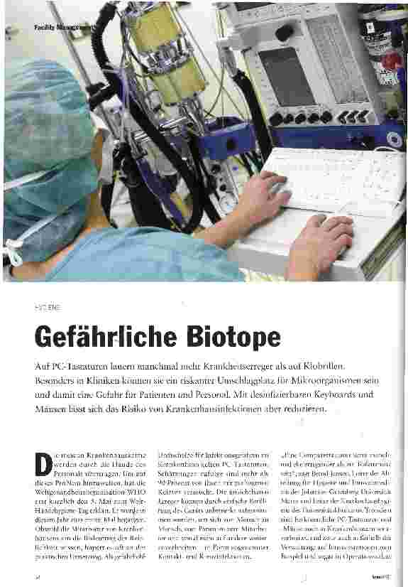 Vorschauseite 1: Gefährliche Biotope