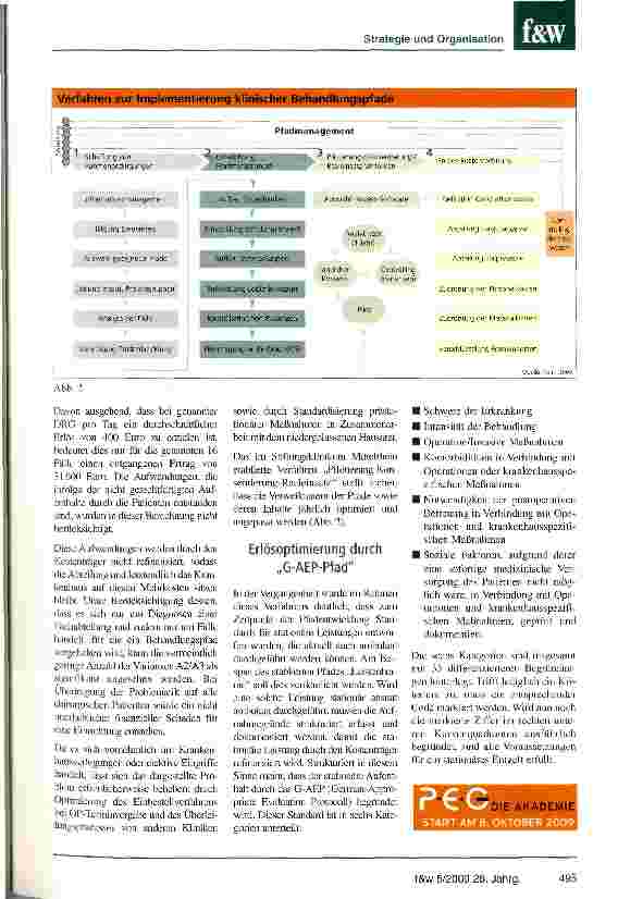 Vorschauseite 3: Prozessoptimierung durch klinische Pfade