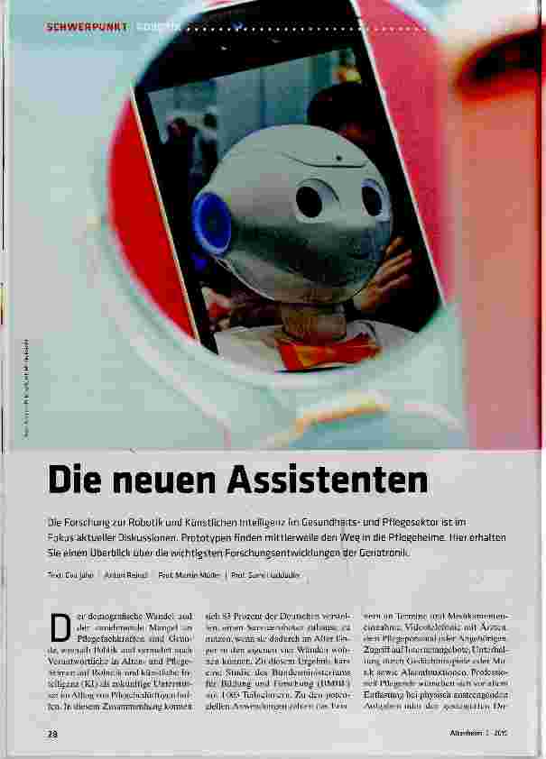 Vorschauseite 1: Die neuen Assistenten