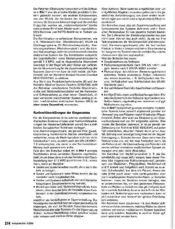 Vorschauseite 2: Medizinische Netzwerke und vernetzte medizinische Systeme - Teil 2