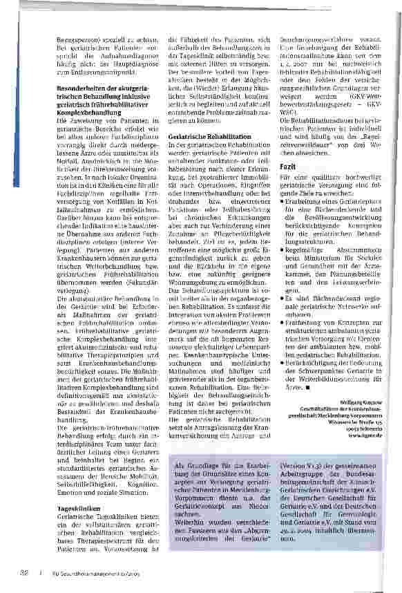 Vorschauseite 3: Kooperativ und wohnortnah