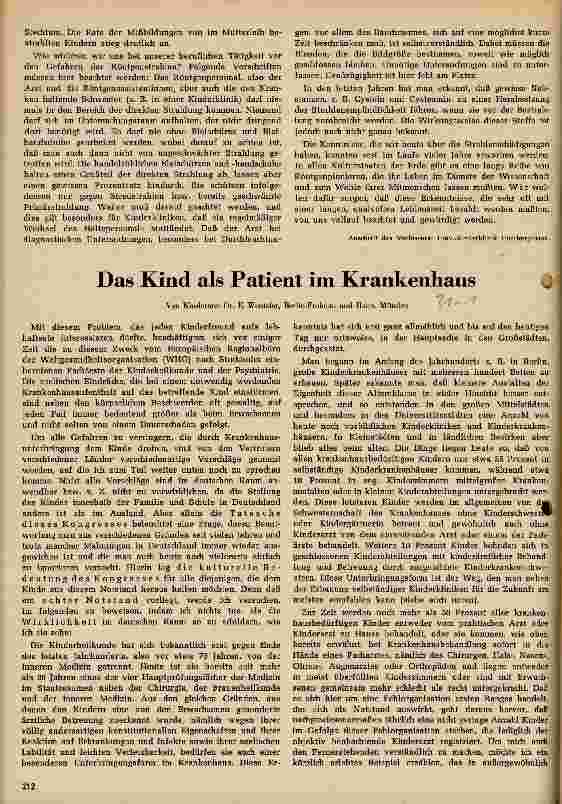 Vorschauseite 1: Das Kind als Patient im Krankenhaus