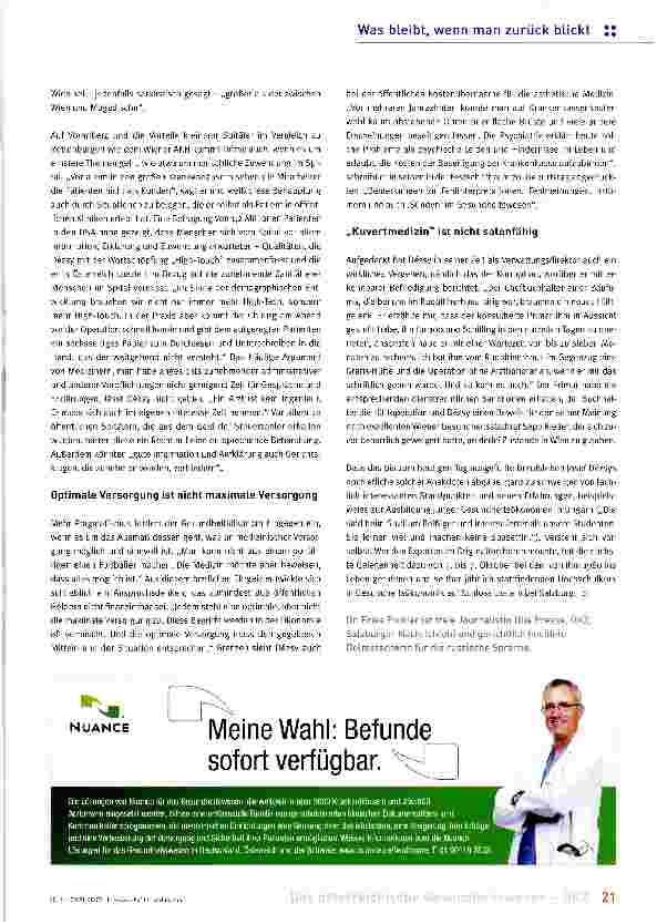 Vorschauseite 2: Wir brauchen mehr High-Touch - nicht nur High-Tech!