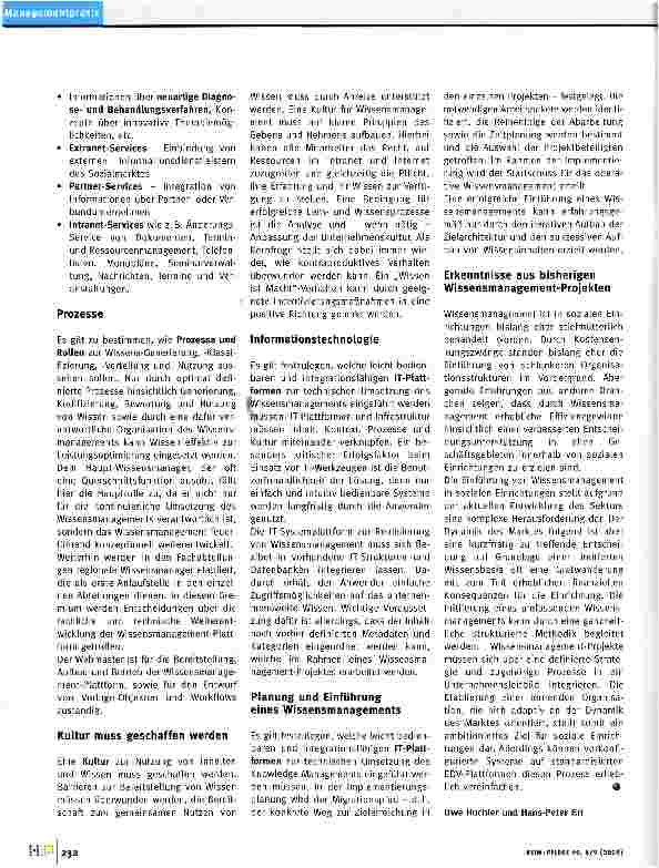 Vorschauseite 3: Wissensmanagement in sozialen Einrichtungen