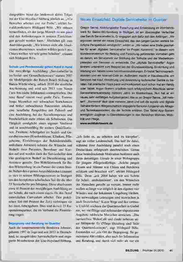 Vorschauseite 2: Gut ausgebildet und hoch motiviert