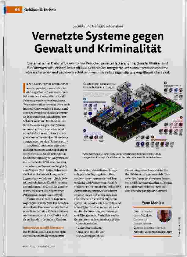 Vorschauseite 1: Vernetzte Systeme gegen Gewalt und Kriminalität