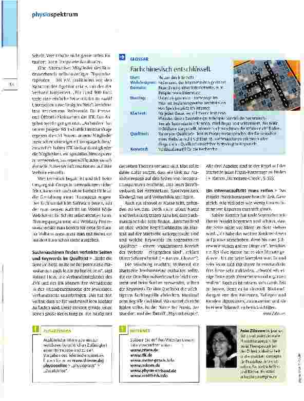Vorschauseite 3: Sich professionell im Internet präsentieren