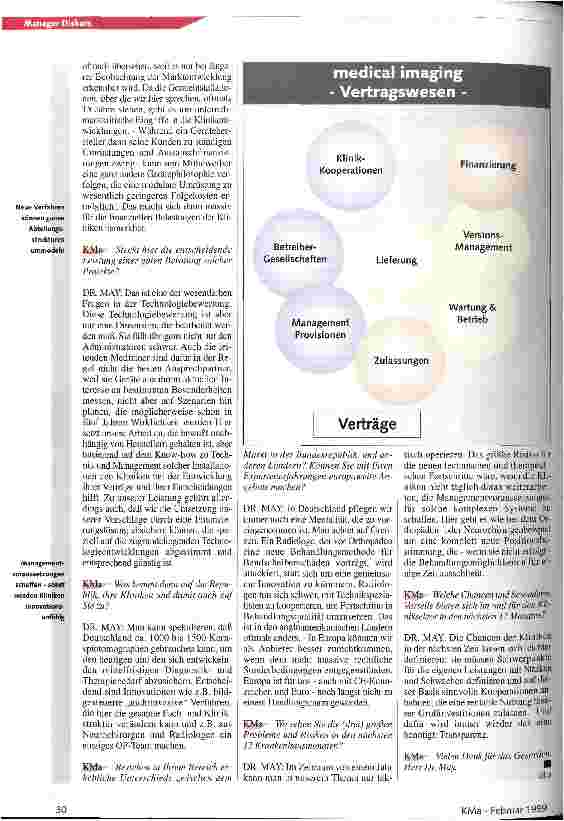 Vorschauseite 3: Das Managementrisiko der Großgeräte - installationen steckt in der Denke der Entscheider