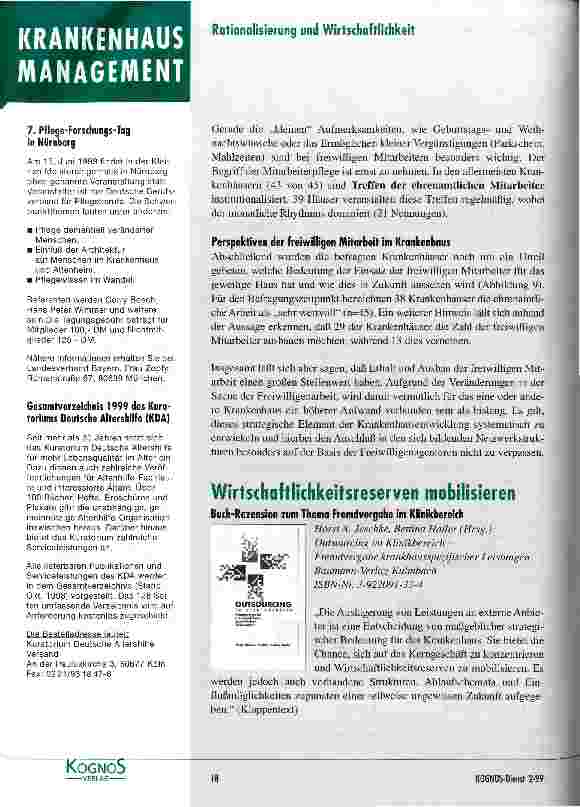 Vorschauseite 4: Freiwillige vor - grüne Damen im Blick