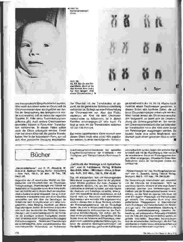 Vorschauseite 4: Chromosomenanomalien bei Kindern