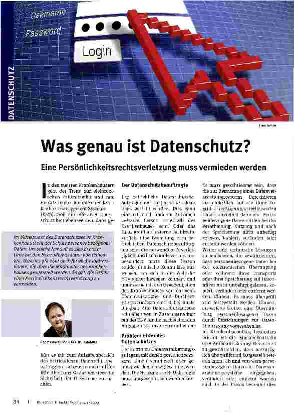 Vorschauseite 1: Was genau ist Datenschutz?