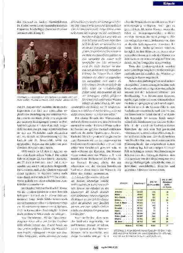 Vorschauseite 2: Die Entdeckung der Cholera-Ätiologie durch Robert Koch 1883/84